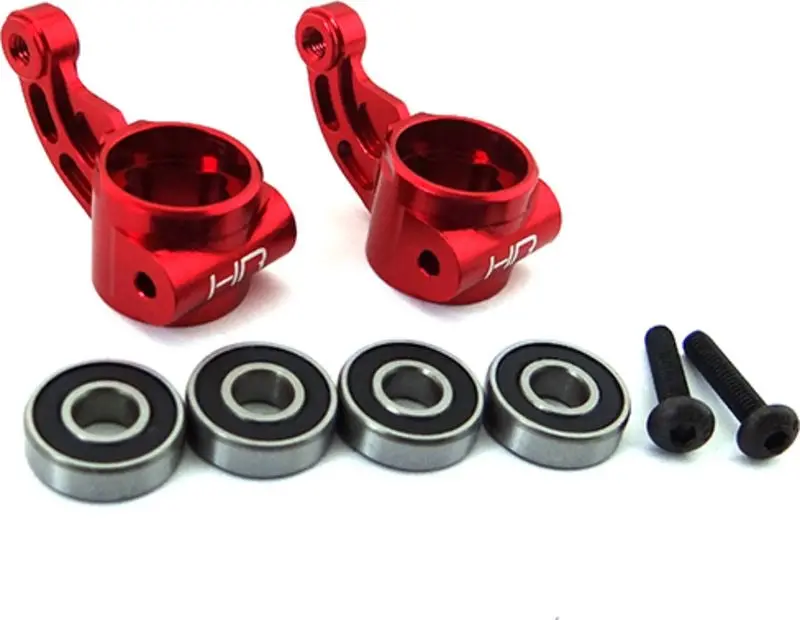 Hot Racing Aluminum Steering Blocks W/Oversized Bearings: 2Wd Arrma 1