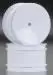 Team Associated 2.2” 12Mm Rear Wheels: B4.1 (White) 1
