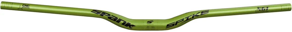 Spank Spike 800 Vibrocore Handlebar R50 (Black/Green) 1