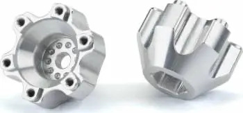 Pro-Line Aluminum Wide Hex Adapters: 6X30 To 12Mm (2.8” Rims) 1