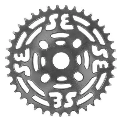 Se Bikes 1/8 Steel Chainring: 39T (Chrome) 1