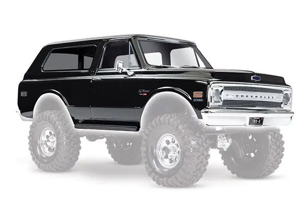 Traxxas Body 1969 Chevrolet Blazer Complete (Black) 1