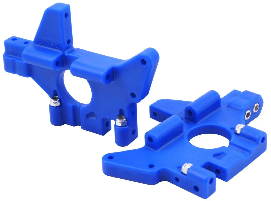 Rpm Rear Bulkhead: Traxxas T-Maxx/E-Maxx (Blue) 1