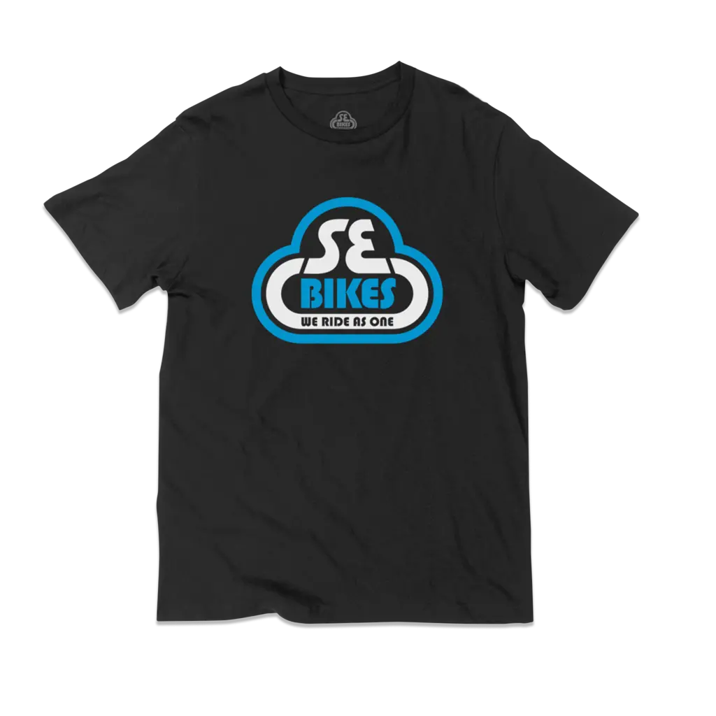 Se Bikes Bubble Logo T-Shirt (L) (Black) 1