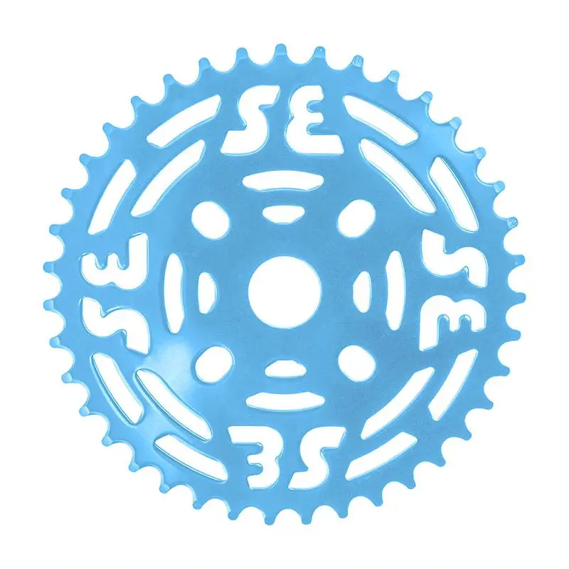 Se Bikes 1/8 Steel Chainring: 39T (Stl Blue) 1