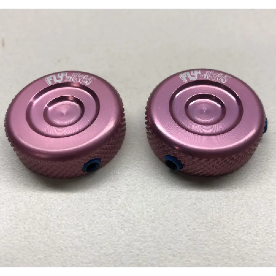 Flybikes 7075 Aluminium Bar Ends (Pink) 1