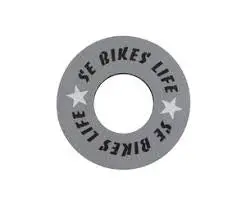 Se Bikes Life Grip Donuts (Grey) 1