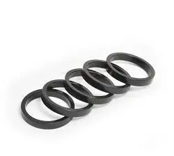 Wheels Manufacturing, Headset Spacer, 1” Steerer 2.5Mm Height (Black) 1