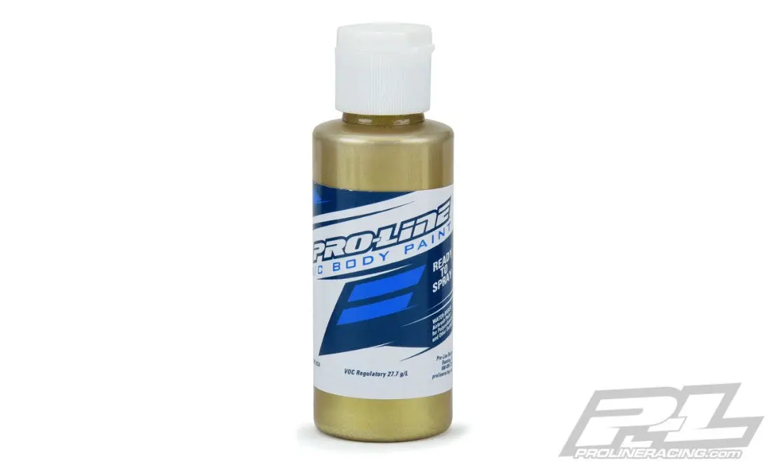 Pro-Line Rc Body Paint: Metallic Gold (60Ml) 1