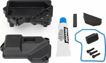 Traxxas Reciever Box And Steering Servo Mount: 4Tec 2.0 1