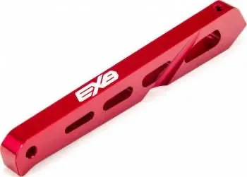 Arrma Exb Aluminum Rear Centre Chassis Brace: 87Mm (Red) 1