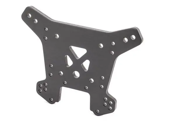 Traxxas Aluminium Rear Shock Tower 6061-T6: Sledge (Grey) 1