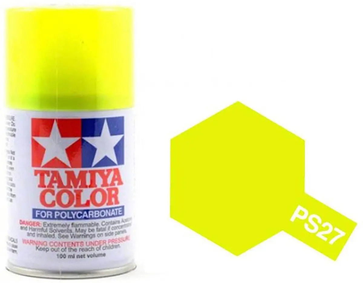 Tamiya Ps-27 (Fluorescent Yellow) 1