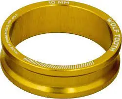 Wolf Tooth Components Headset Spacer 1-1/8 10Mm Gold 1