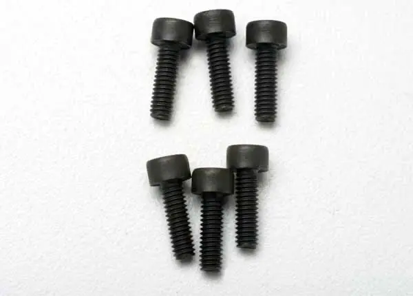 Traxxas Cap Head Machine Screws: 2.5X8mm (6) 1