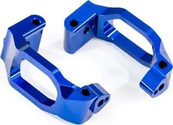 Traxxas Aluminium Caster Blocks 6061-T6: Maxx (Blue) 1