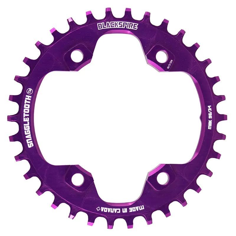 Blackspire Super Chainring 104Bcd 34T (Purple) 1