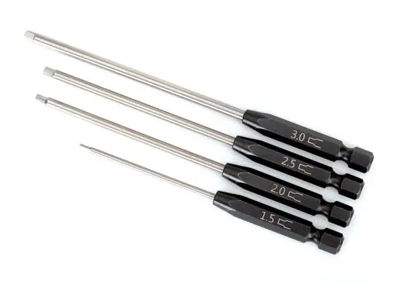 Traxxas Speed Bit Set 4 Piece Straight (1.5, 2.0, 2.5, 3.0 1/4” Drive) 1