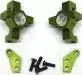 Strc Cnc Aluminum Steering Knuckles (Green): Axial Wraith/Deadbolt/Rr10 1