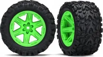 Traxxas 2.8” Talon Extreme Tires Rxt Assembled: Green (2) 1