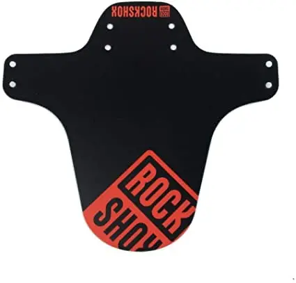 Rock Shox Mountain Bike Fender (Black/Fire Red) 1
