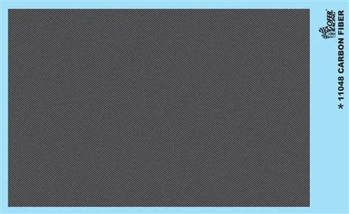 Gofer Racing Carbon Fiber Model Decals 1