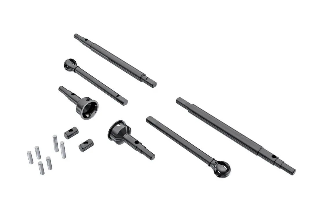 Traxxas Front And Rear Hardened Axle Shafts: Trx-4M 1