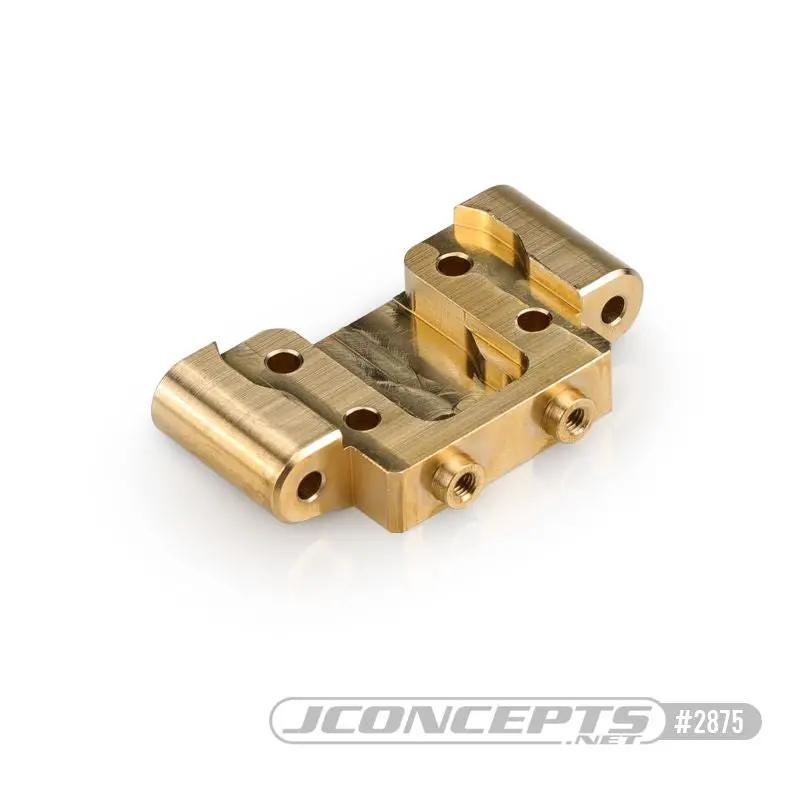 Jconcepts Brass Front Bulkhead: Associated Dr10 1