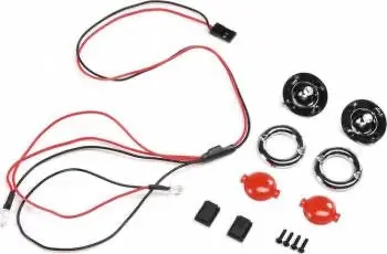 Losi Front Led Headlight Set: Lmt (Grave Digger) 1