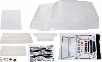 Team Associated No Prep Drag Body Clear Reakt Dr10 1