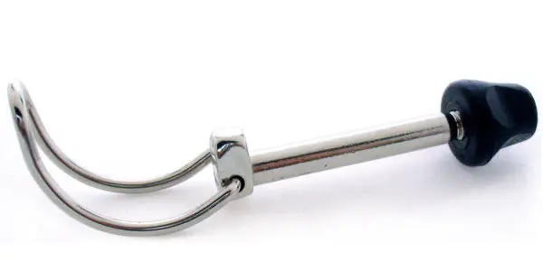 Adams Trail-A-Bike Main Block Hitch Pin W/ Nut & Safety String 1