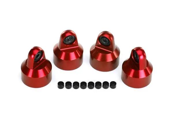 Traxxas Gtx Ptfe Coated Shock Caps: X-Maxx (Red) 1