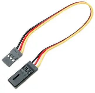 Hitec Aileron Extension Wire: 6” 1