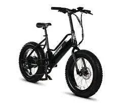 Pedego Element V2 Fat Tire Electric Bike 20" (Black) 1