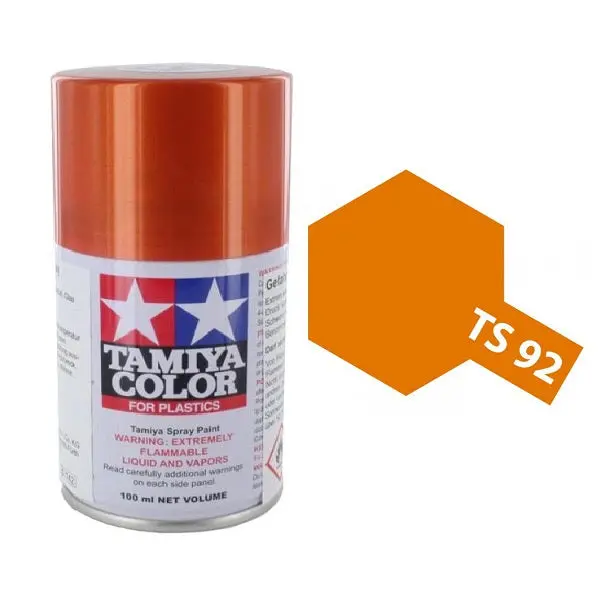 Tamiya Acrylic Spray: Ts-92 (Metallic Orange) 1