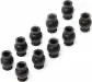 Axial Stainless Steel Pivot Ball: 3X6-8X9.5Mm (Rbx10) 1
