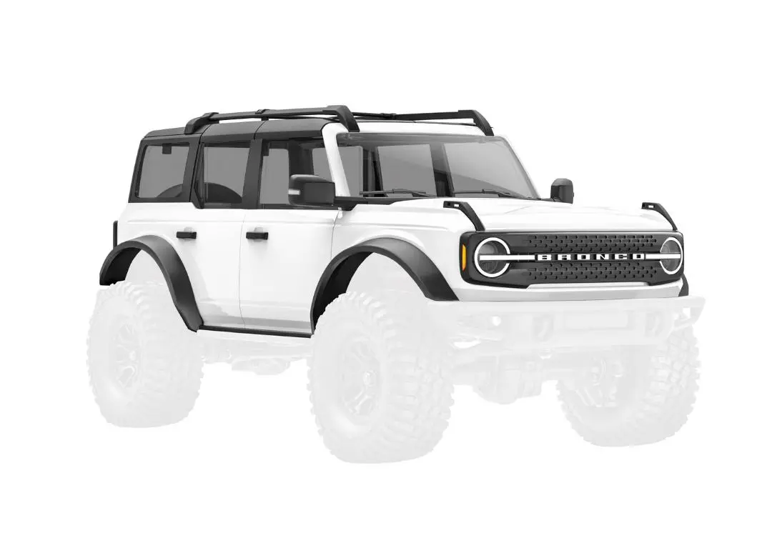 Traxxas 2021 Bronco Complete Body (White): Trx-4M 1