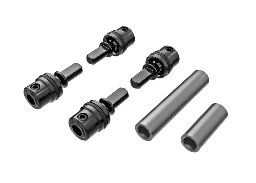 Traxxas Male Aluminum Centre Driveshaft: Trx4-M (Grey) 1