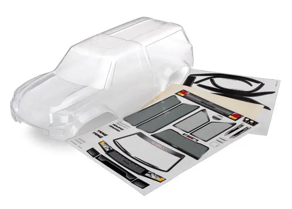 Traxxas Body With Camper Trx-4 Sport (Clear) 1