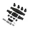 Losi Rear Complete Axle Housing Set: Lmt 1