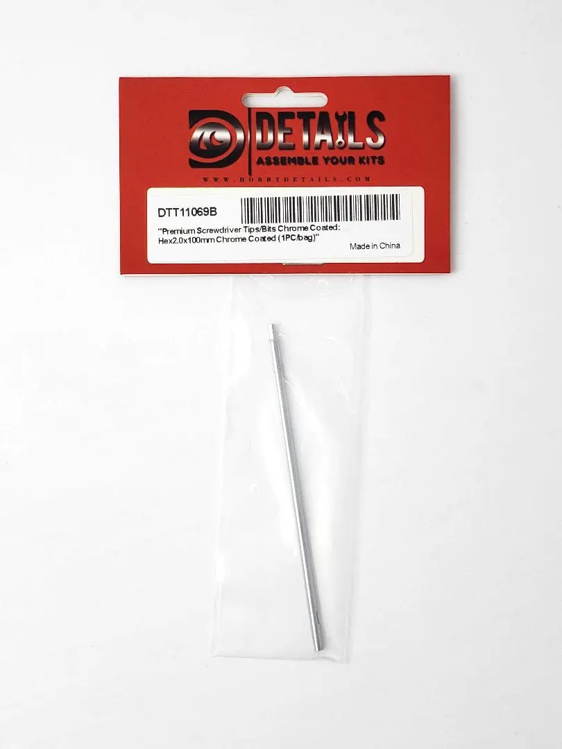 Hobby Details Premium Screwdriver Tip: 2.0Mm 1