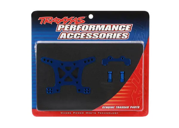Traxxas Aluminium Front Shock Tower 7075-T6: Blue 1