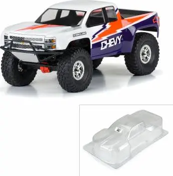 Pro-Line 2015 Chevy Silverado Clear Body 12.3”Wb 1