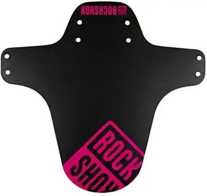 Rock Shox Mountain Bike Fender (Black/Neon Pink) 1