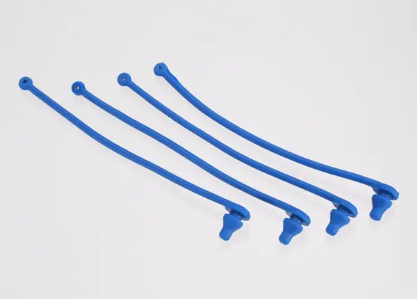 Traxxas Body Clip Retainer Set: Blue (4) 1