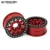 Vanquish Method 1.9” V2 Beadlock: 101 (Red) 1