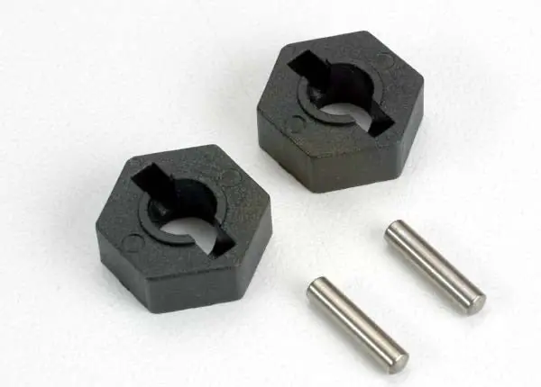 Traxxas Axle Wheel Hub Hexes W/Pins 2.5X12mm 1