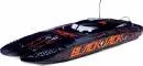 Proboat Blackjack 42” Bl 8S Catamaran Rtr: Black/Orange Rtr 1