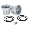 Losi Beadlock Wheels W/Rings Mtxl 1