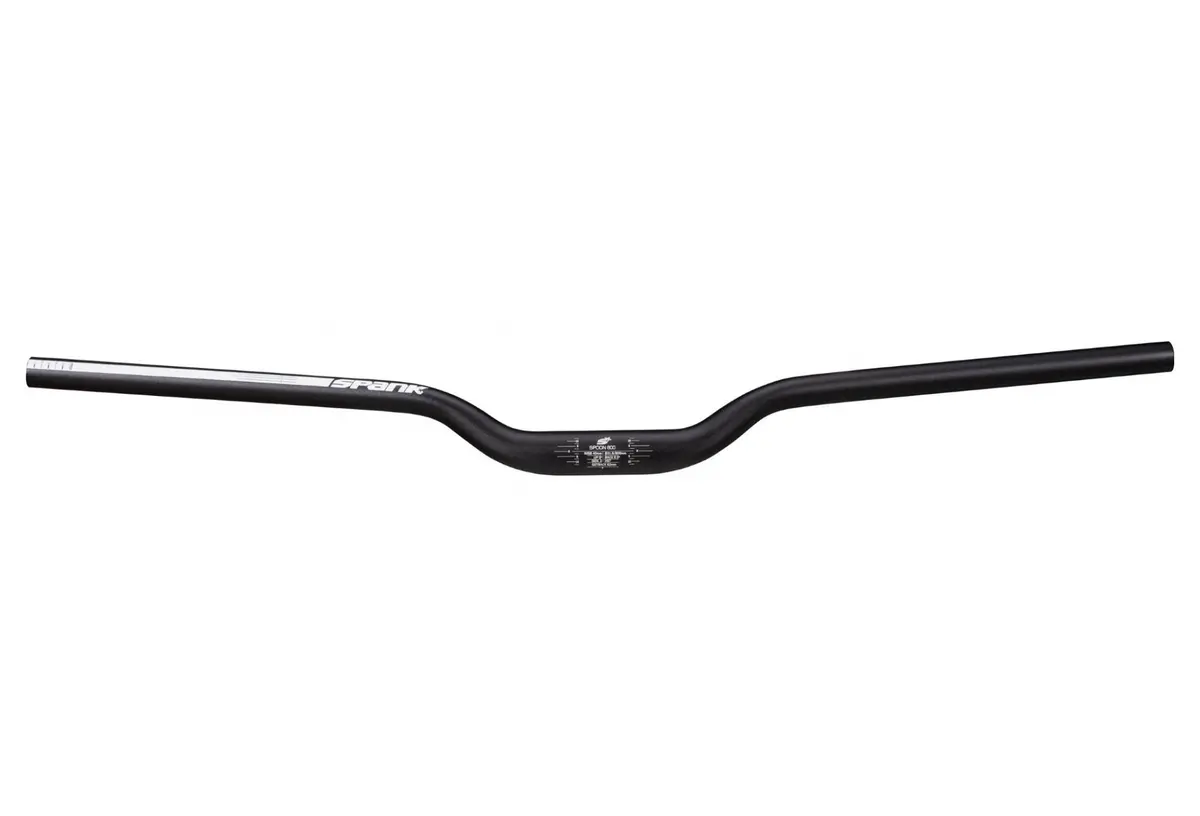 Spank Spike 800 Vibrocore Handlebar R75 (Blk/White) 1